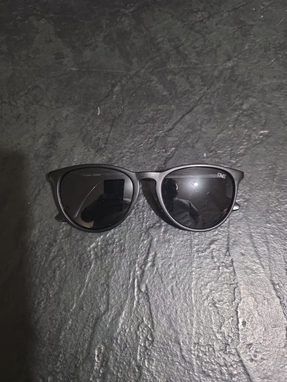 Optic Nerve Pizmo Sunglasses Full Rim Black Polarized Lens 100% UV Protection